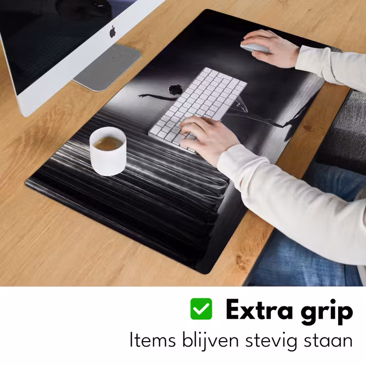 Bureau onderlegger - Danser - Podium - Zwart-wit - Kunst - Klassiek — 6