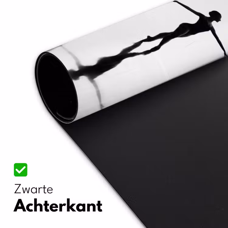 Bureau onderlegger - Danser - Silhouette - Kunst - Modern - Zwart-wit — 5
