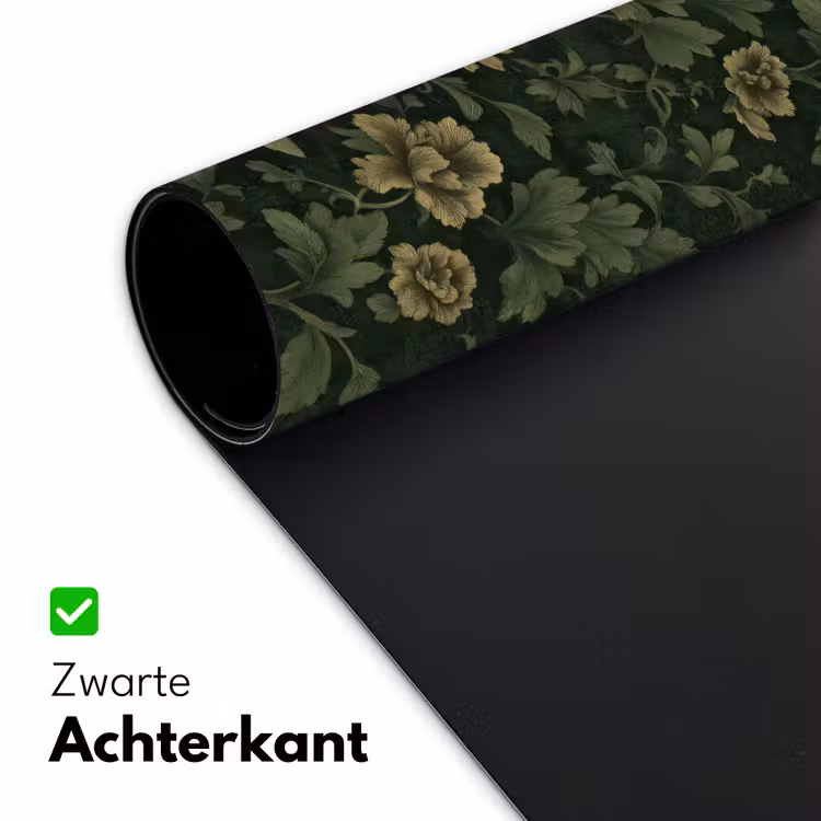 Bureau onderlegger - Donker - Groen - Goud - Botanisch — 5