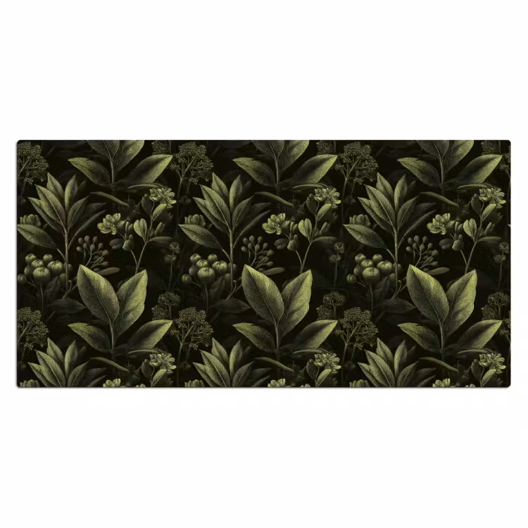 Bureau onderlegger - Klassiek - Donker - Botanisch - Planten — 2