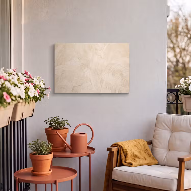Buiten canvas - Textuur - Patroon - Abstract - Modern - Beige — 4