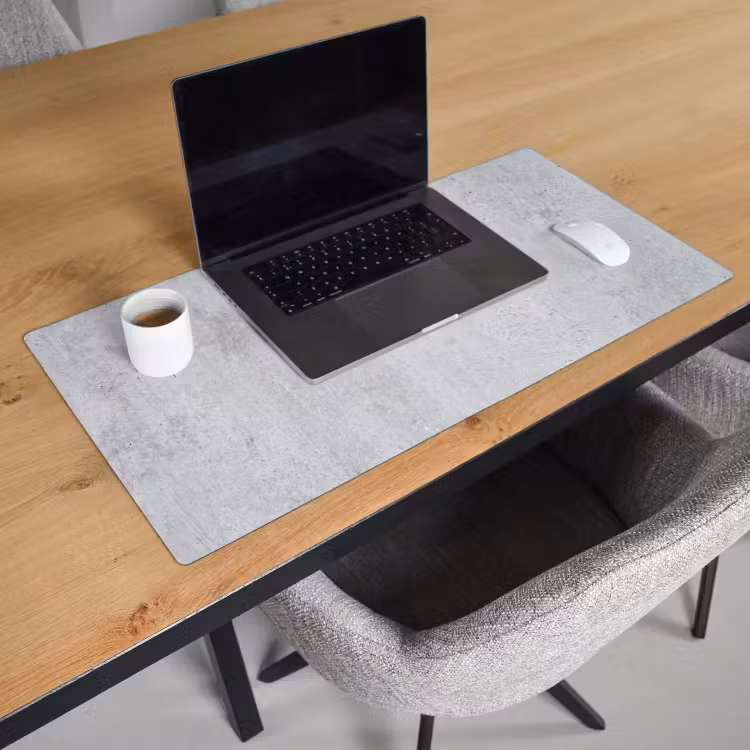 Bureau onderlegger - Beton - Textuur - Achtergrond - Grijs - Industrieel — 3