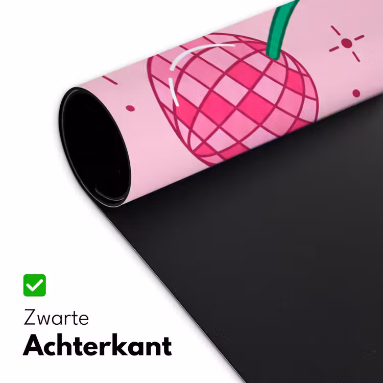 Bureau onderlegger - Decoratie - Disco-bal - Feest - Roze — 5