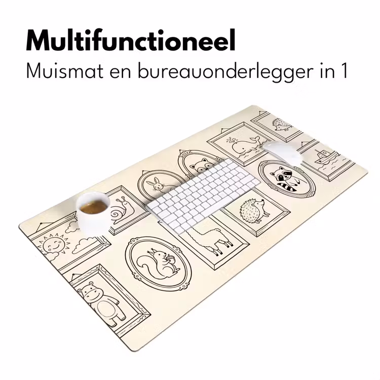 Bureau onderlegger - Dieren - Illustratie - Lijsten - Galerij - Speels — 7