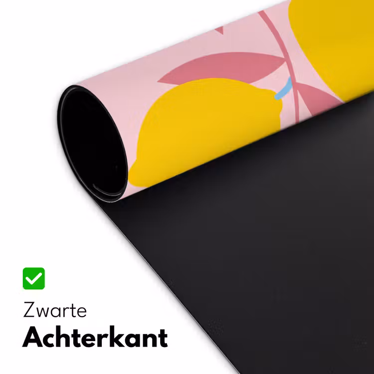Bureau onderlegger - Fruit - Tak - Natuur - Abstract - Roze — 5