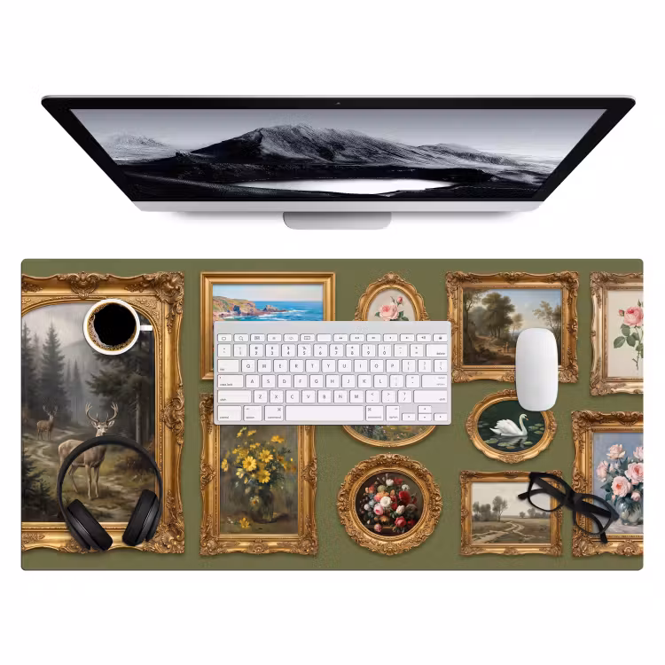 Bureau onderlegger - Hert - Bos - Natuur - Klassiek - Dieren — 4