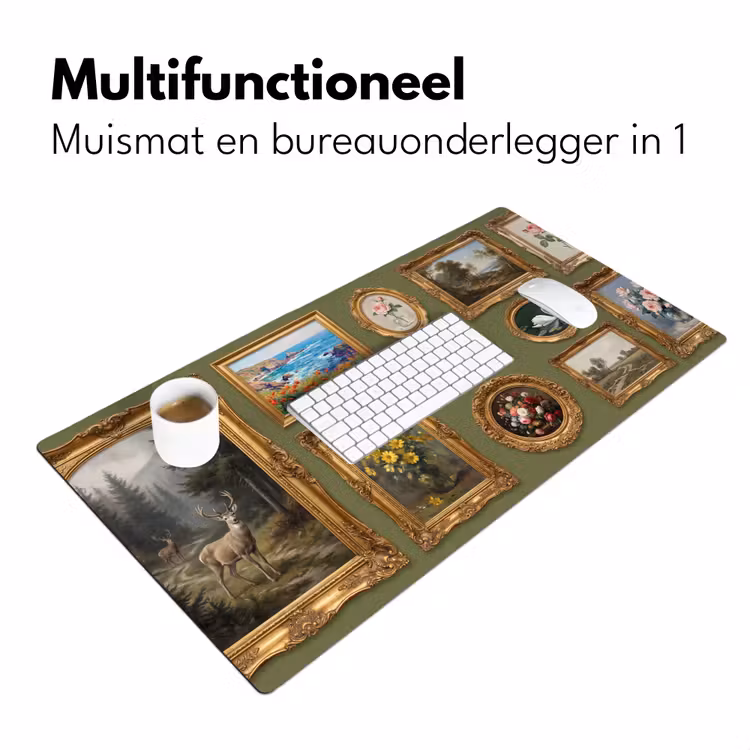 Bureau onderlegger - Hert - Bos - Natuur - Klassiek - Dieren — 7