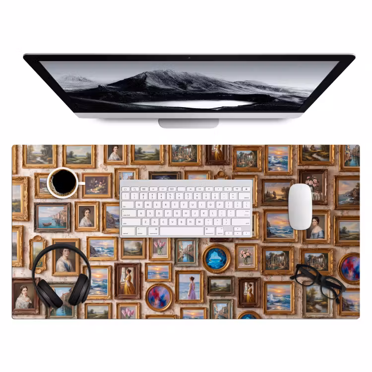 Bureau onderlegger - Interieur - Kunst - Collectie - Klassiek - Goud — 4