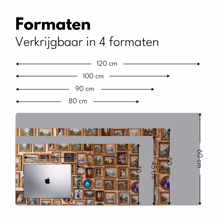 Bureau onderlegger - Interieur - Kunst - Collectie - Klassiek - Goud — 8