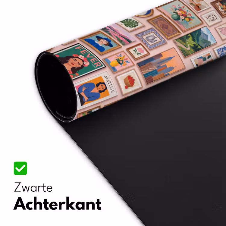 Bureau onderlegger - Kunst - Collectie - Decoratie - Modern - Kleurrijk — 5