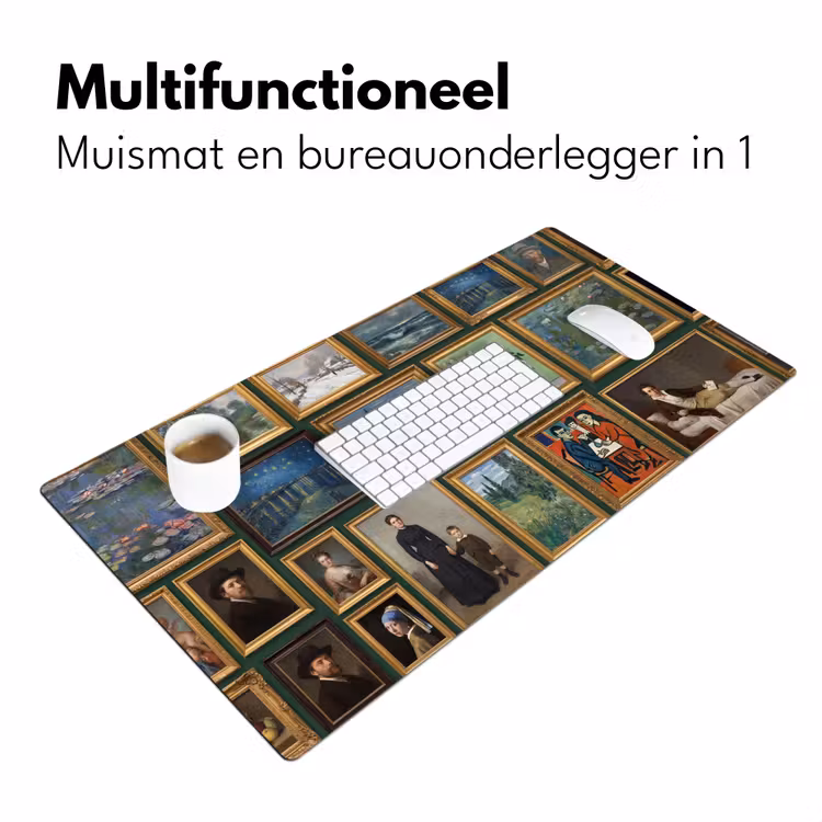 Bureau onderlegger - Kunst - Schilderijen - Collectie - Klassiek - Groen — 7