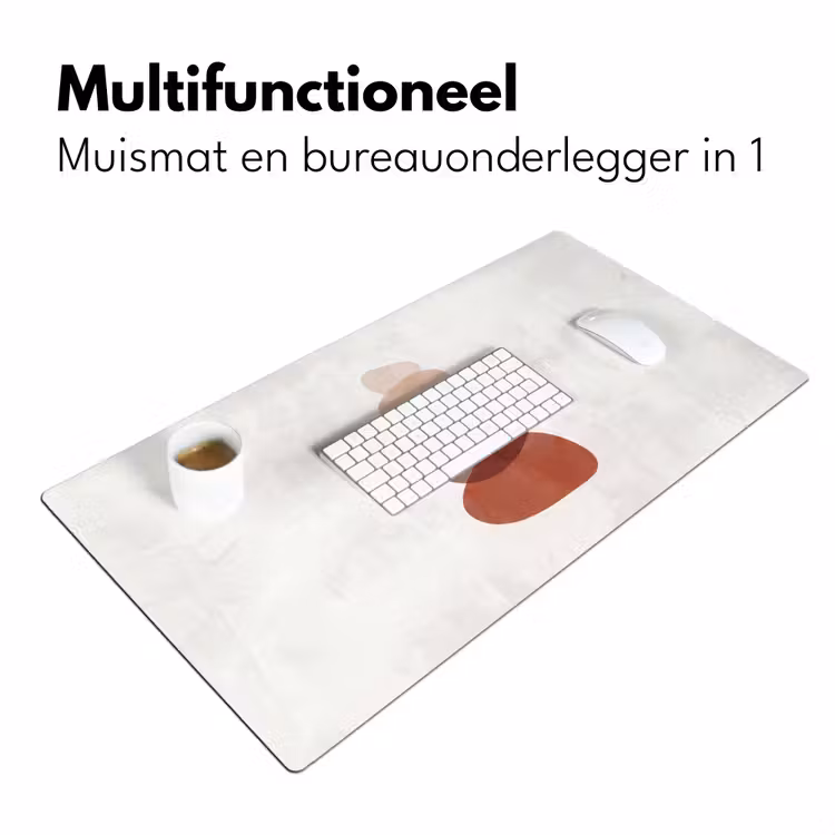 Bureau onderlegger - Abstractie - Gestapeld - Balans - Modern - Aardetinten — 7