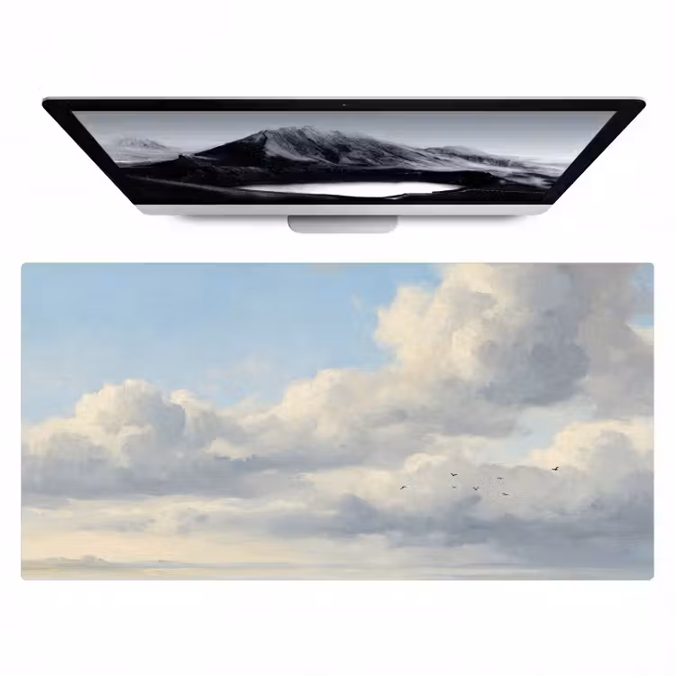 Bureau onderlegger - Lucht - Wolken - Natuur - Klassiek - Blauw — 1