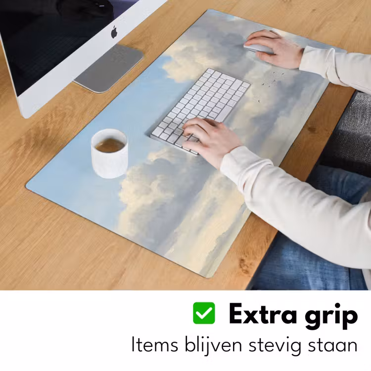 Bureau onderlegger - Lucht - Wolken - Natuur - Klassiek - Blauw — 6