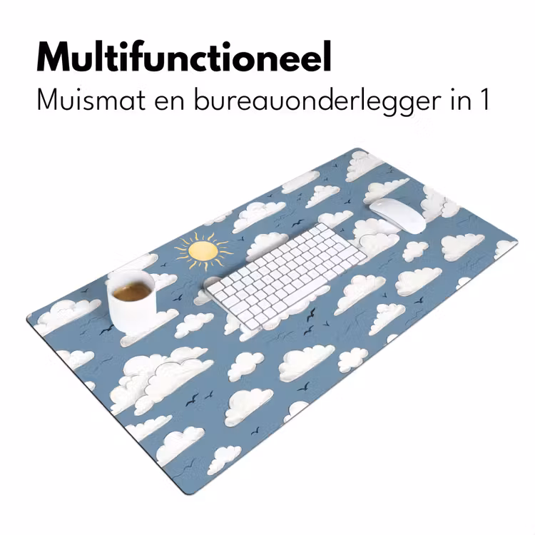 Bureau onderlegger - Lucht - Zon - Wolken - Natuur - Blauw — 7