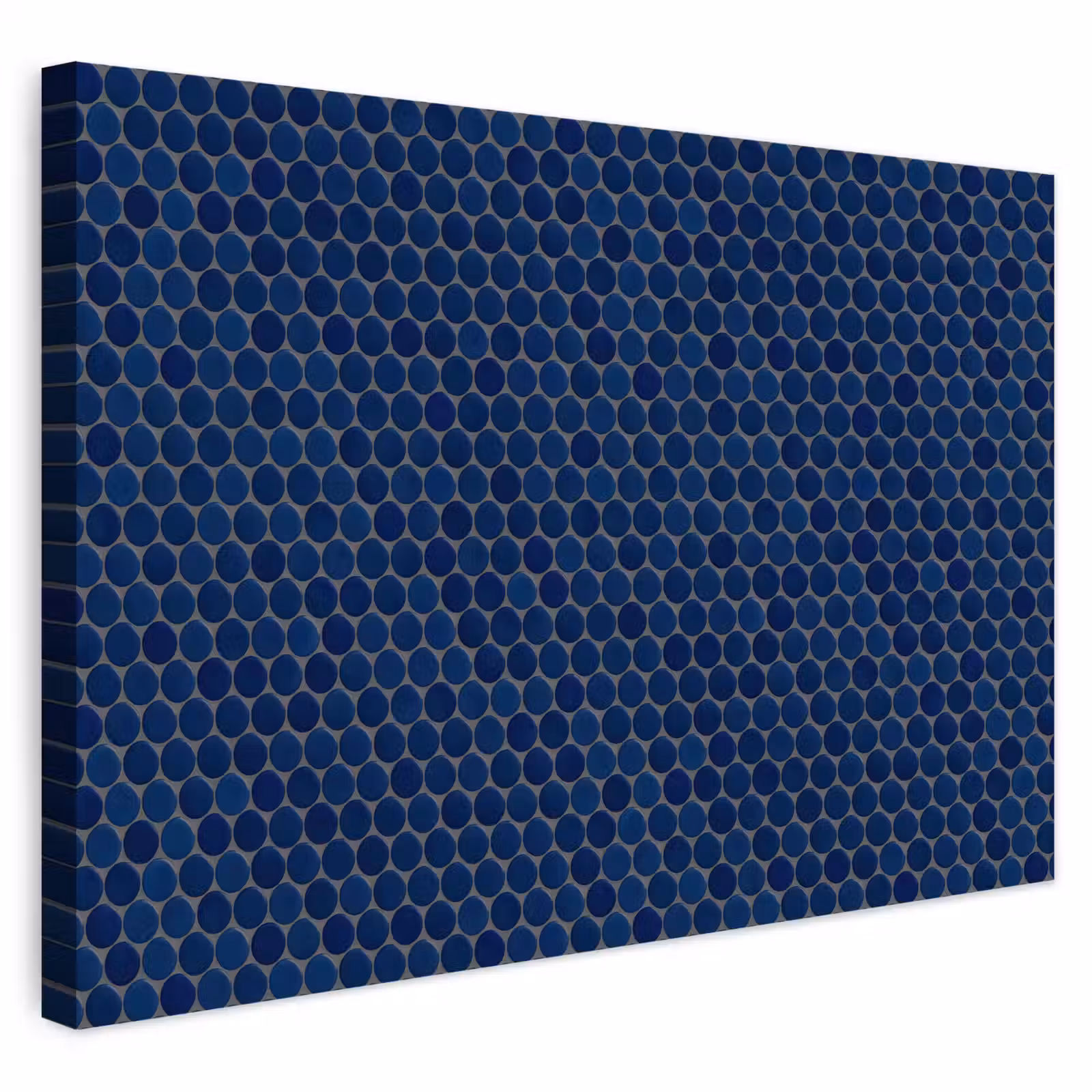 Buiten canvas - Penny - Mozaïek - Donkerblauw — 1