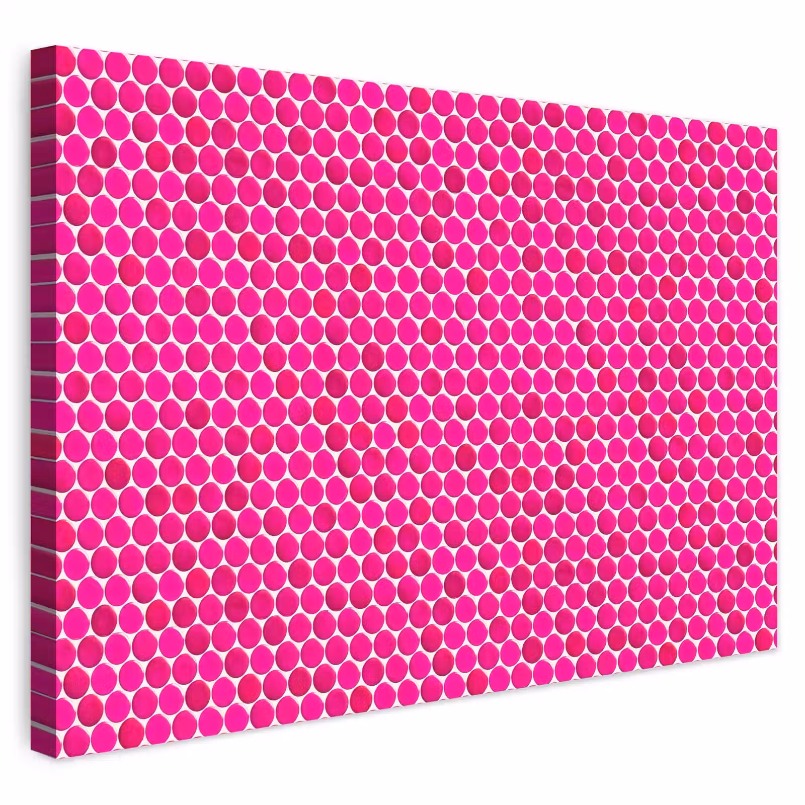 Buiten canvas - Penny - Mozaïek - Felroze — 1