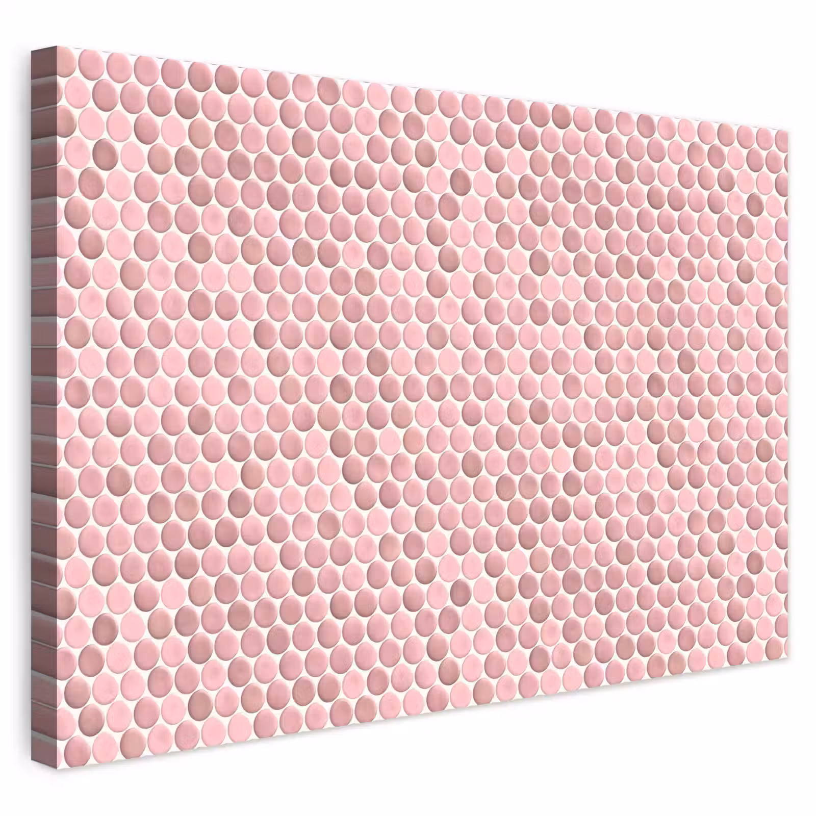Buiten canvas - Penny - Mozaïek - Lichtroze — 1