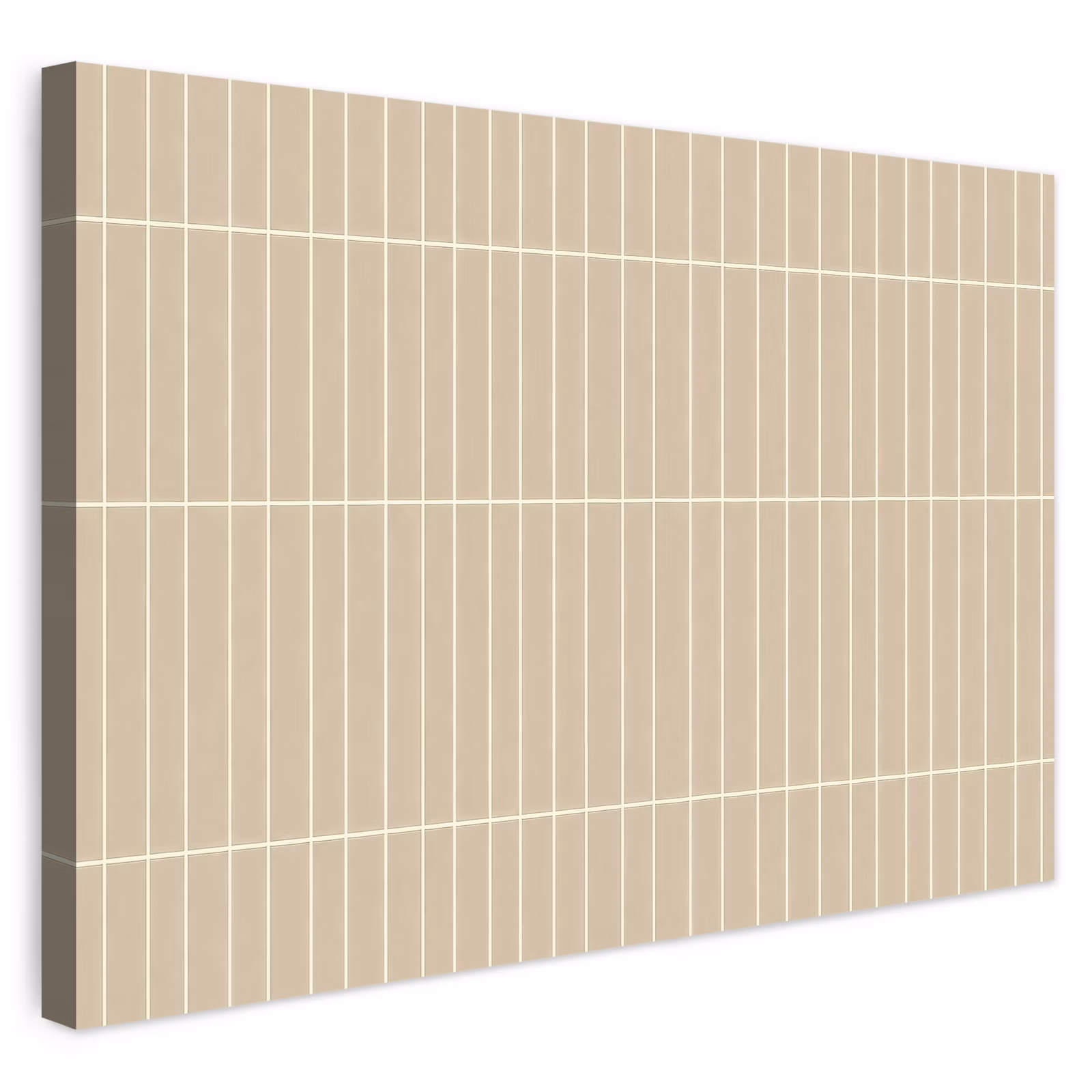 Buiten canvas - Verticaal - Wandtegel - Crème - Beige — 1