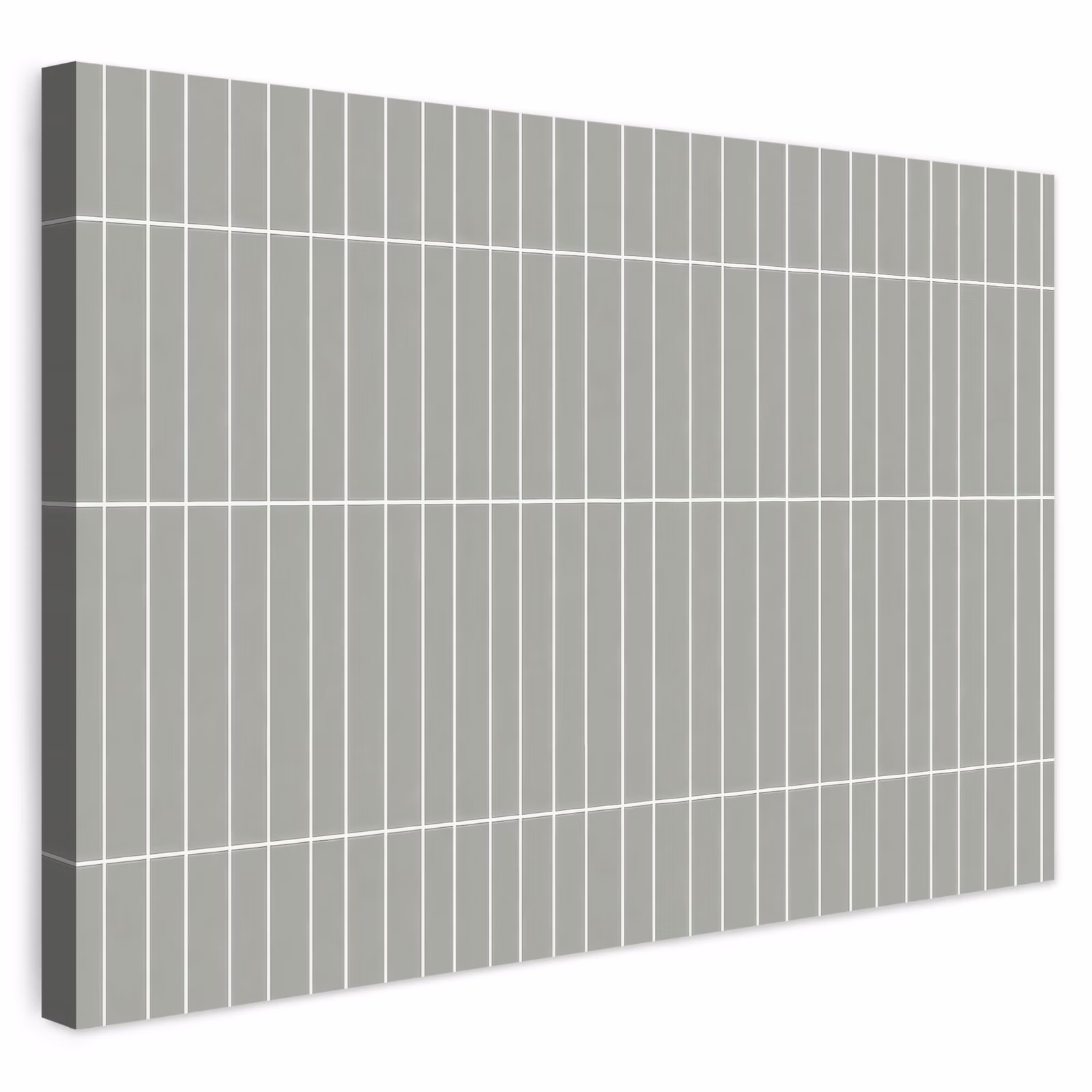 Buiten canvas - Wandtegel - Verticaal - Lichtgrijs — 1
