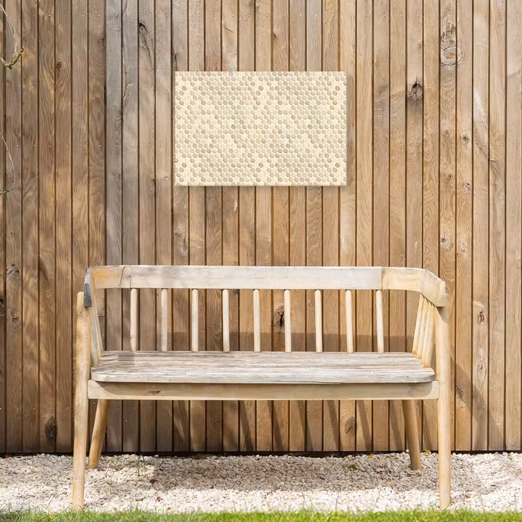 Buiten canvas - Penny - Mozaïek - Zand — 3