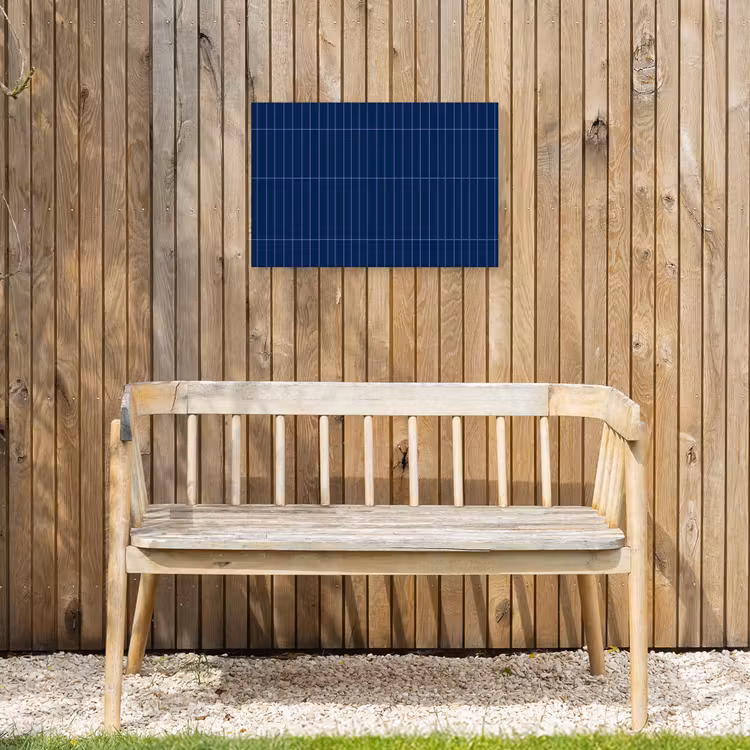 Buiten canvas - Tegels - Langwerpig - Blauw — 3