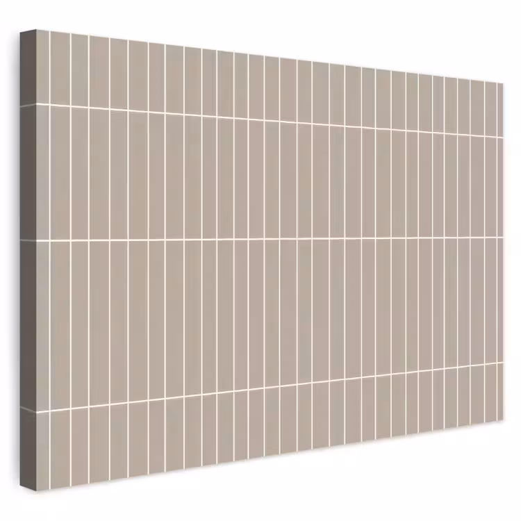 Buiten canvas - Verticaal - Wandtegel - Licht Beige — 1