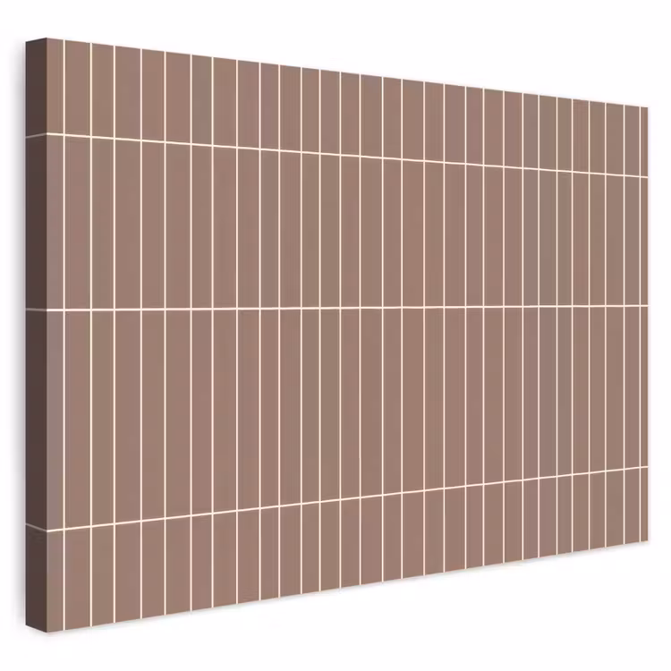 Buiten canvas - Verticaal - Wandtegel - Terracotta — 1
