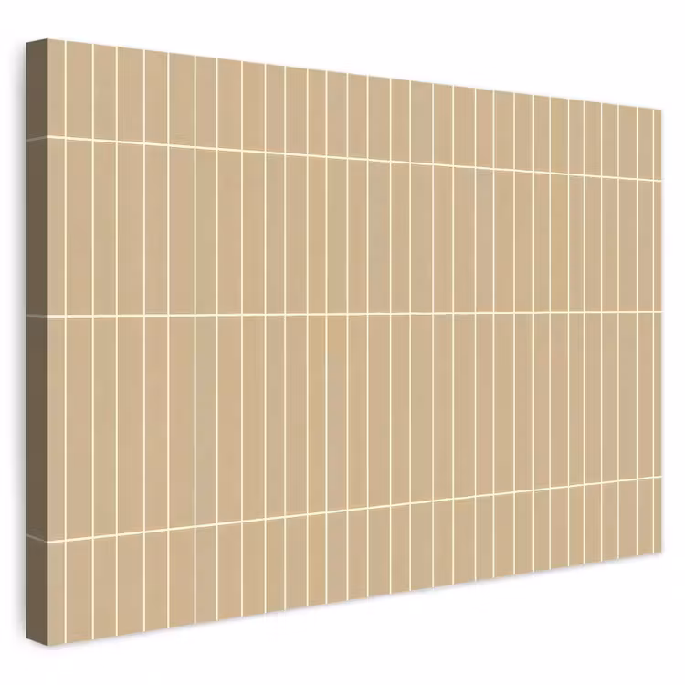 Buiten canvas - Verticaal - Wandtegel - Zand - Beige — 1