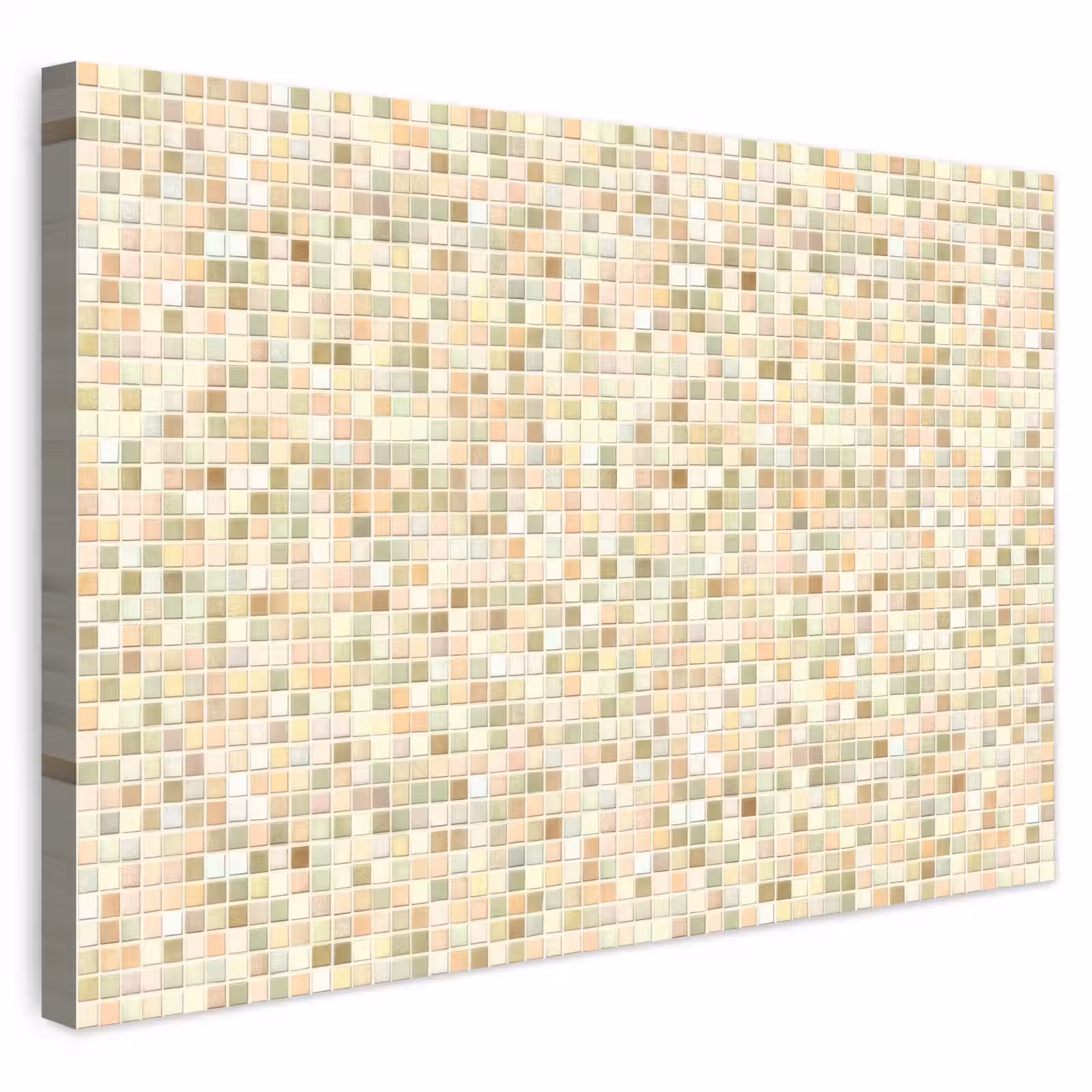 Buiten canvas - Mozaïek - Patroon - Beige — 1
