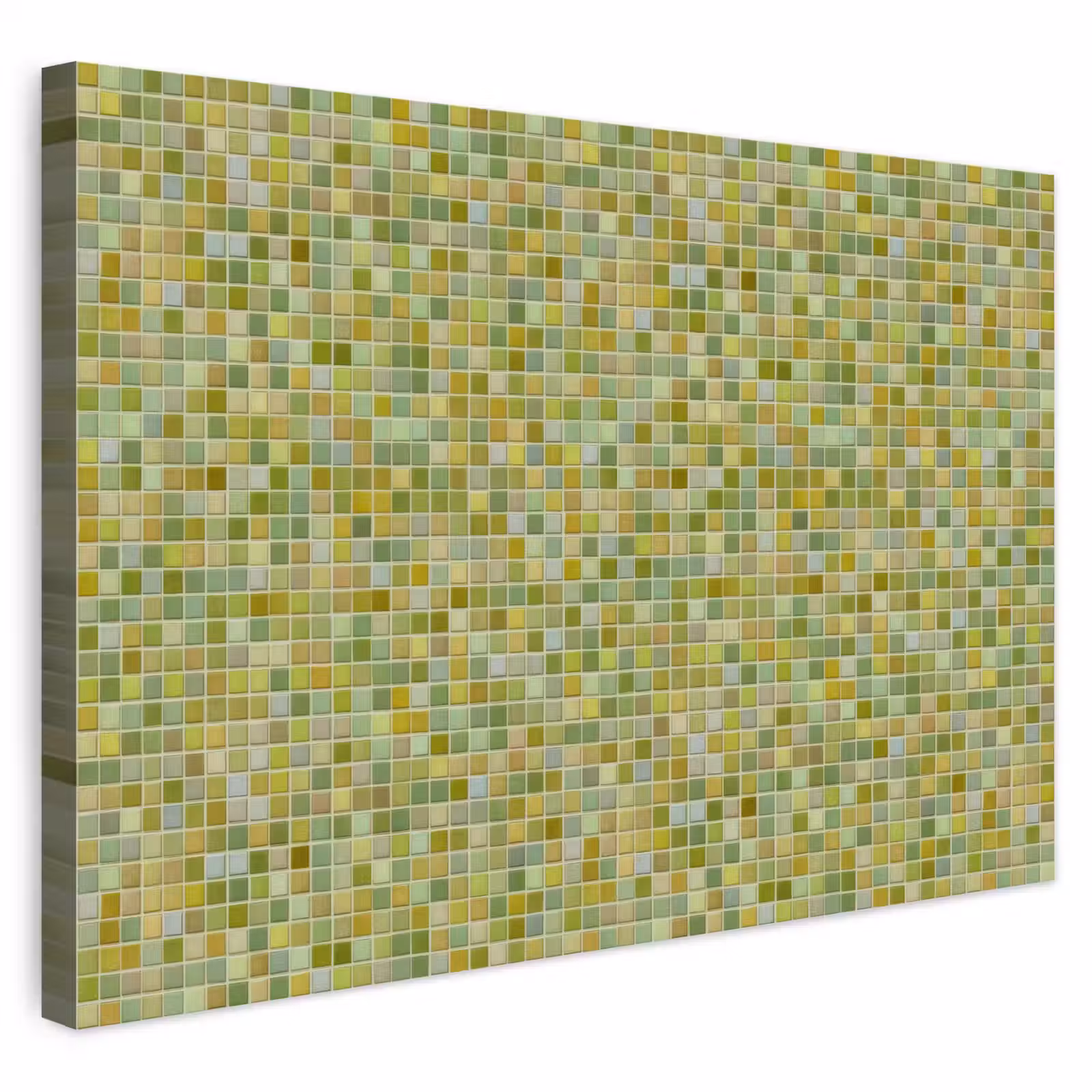 Buiten canvas - Mozaïek - Patroon - Groen — 1