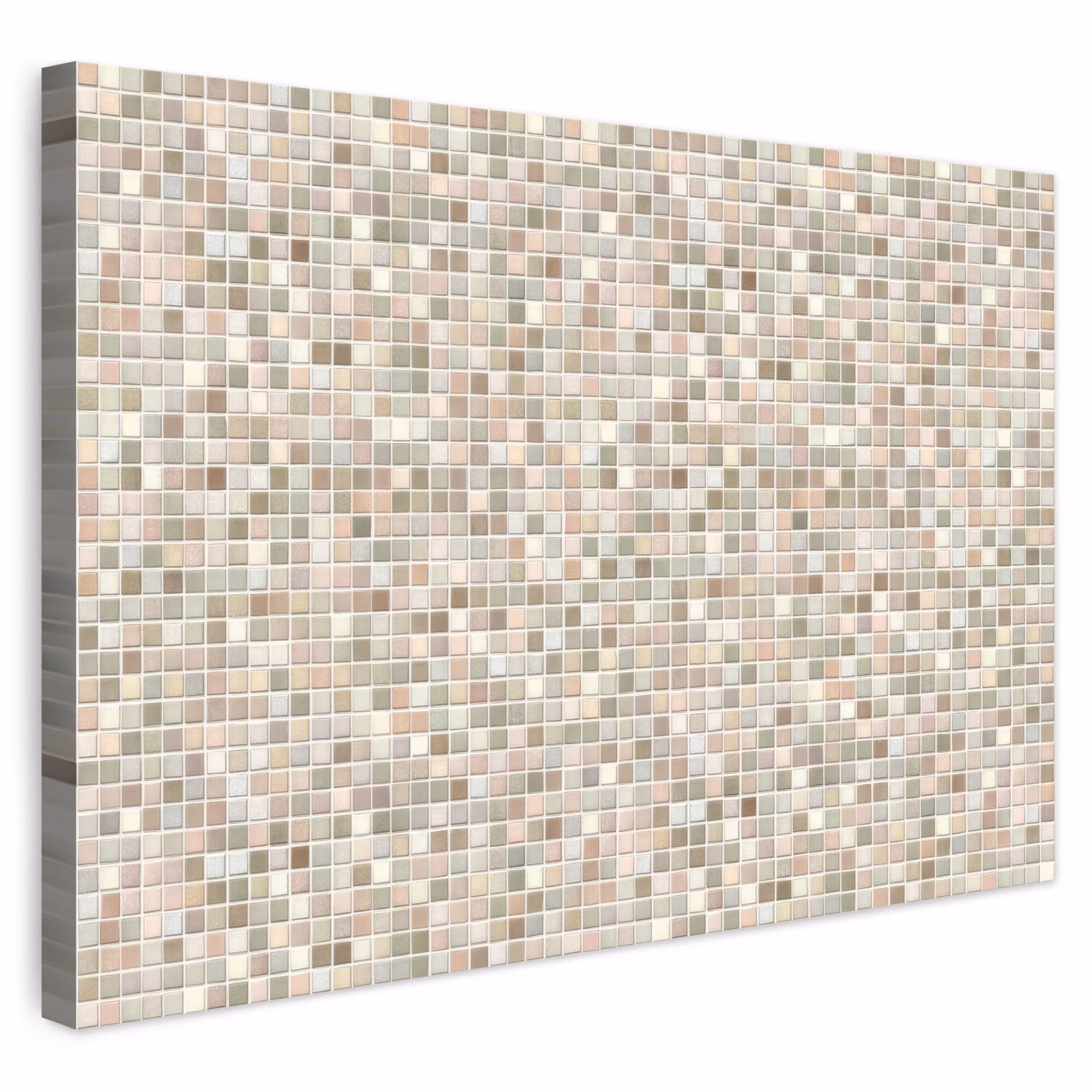 Buiten canvas - Mozaïek - Patroon- Taupe — 1