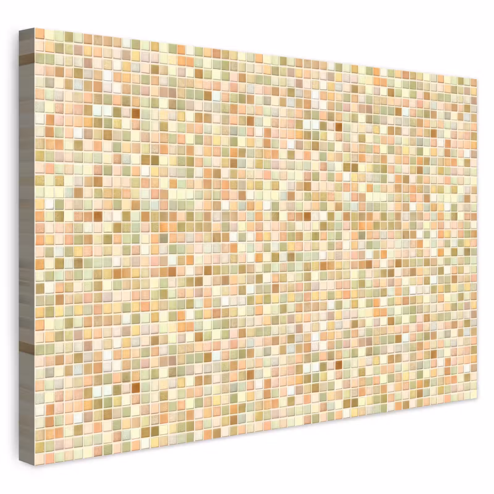 Buiten canvas - Mozaïek - Patroon - Terracotta — 1