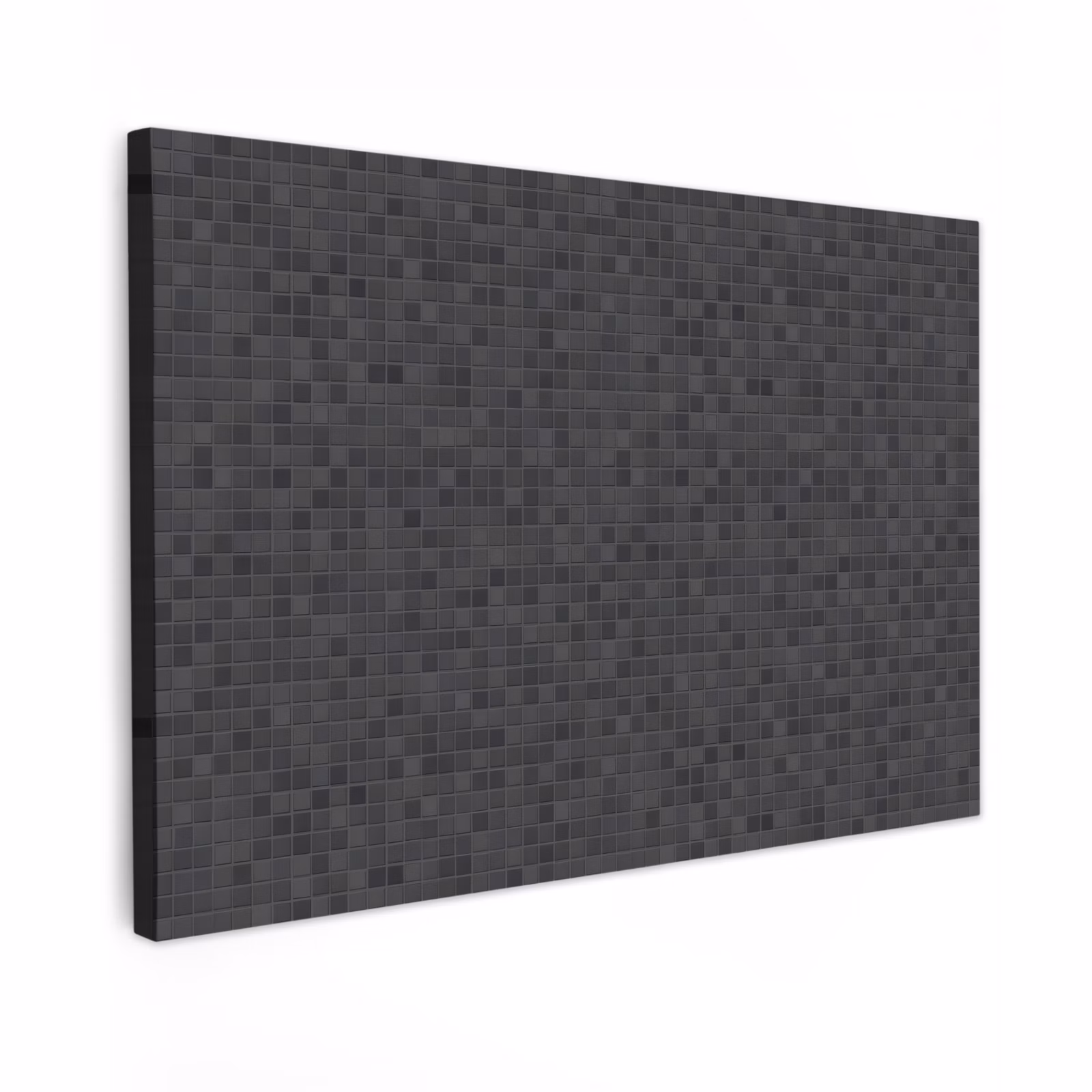 Buiten canvas - Mozaïek - Patroon - Zwart — 1