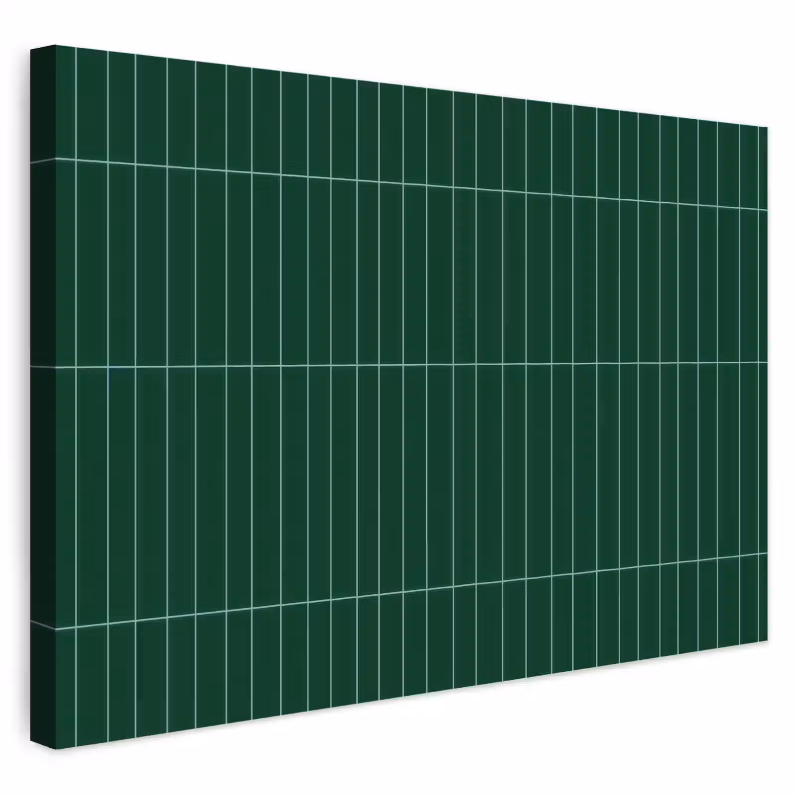Buiten canvas - Patroon - Tegels - Donkergroen — 1