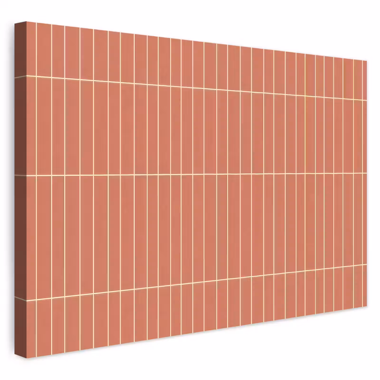Buiten canvas - Patroon - Tegels - Terracotta — 1