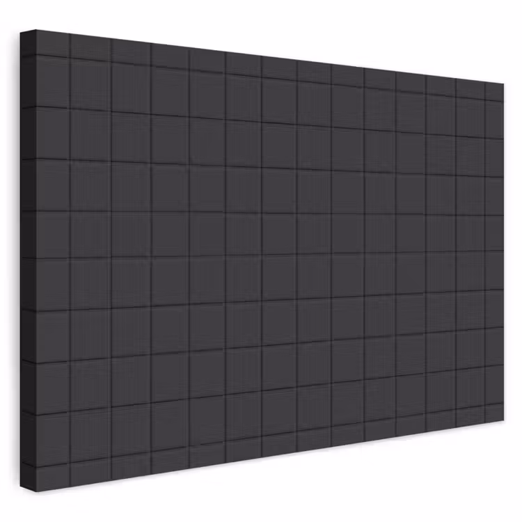 Buiten canvas - Patroon - Tegel - Antraciet — 1