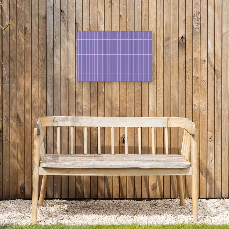 Buiten canvas - Patroon - Tegel - Lila — 3