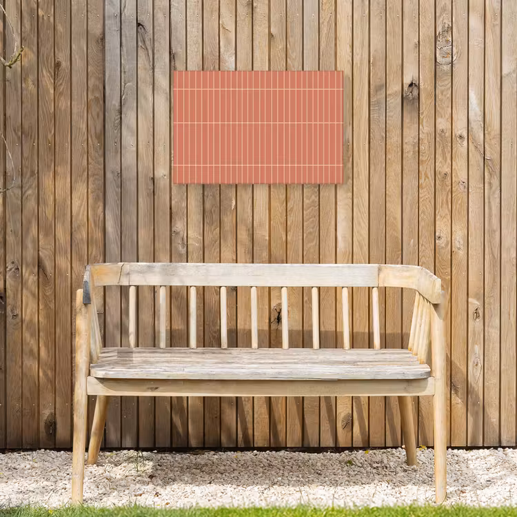 Buiten canvas - Patroon - Tegels - Terracotta — 3