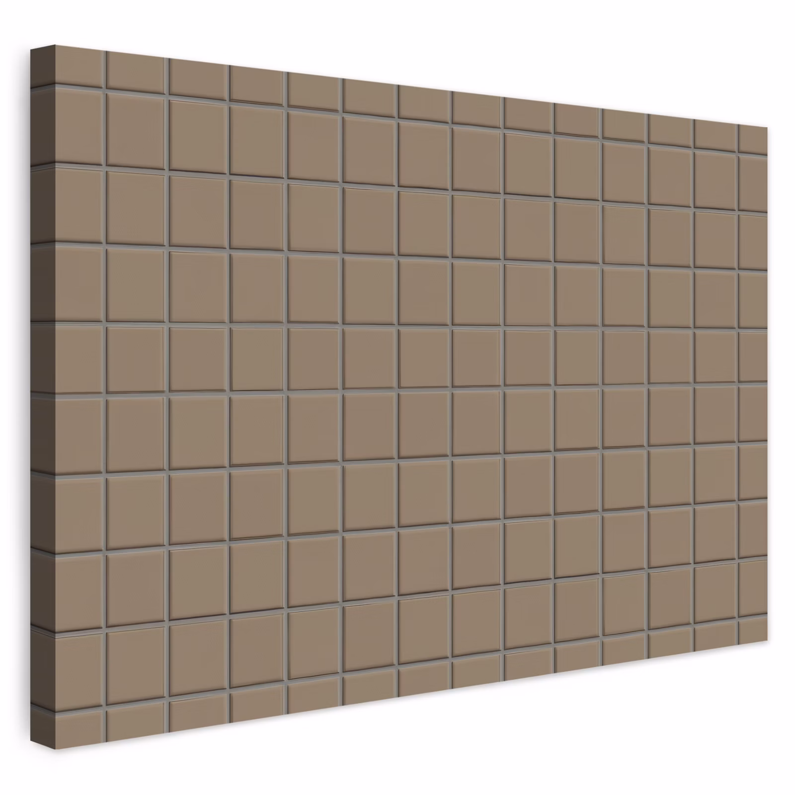 Buiten canvas - Tegel - Patroon - Taupe — 1