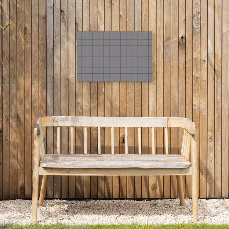 Buiten canvas - Modern - Patroon - Grijs — 3