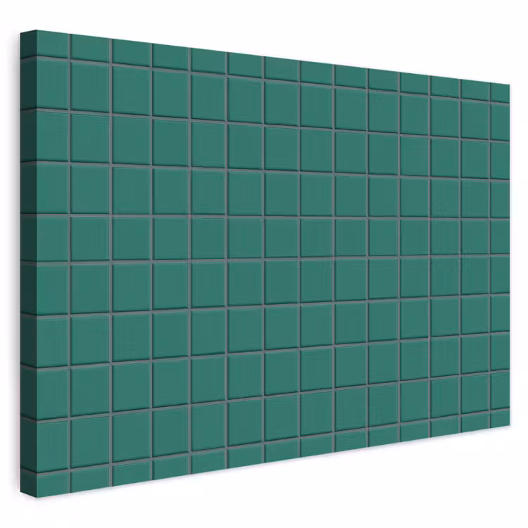 Buiten canvas - Patroon - Patroon - Smaragd — 1