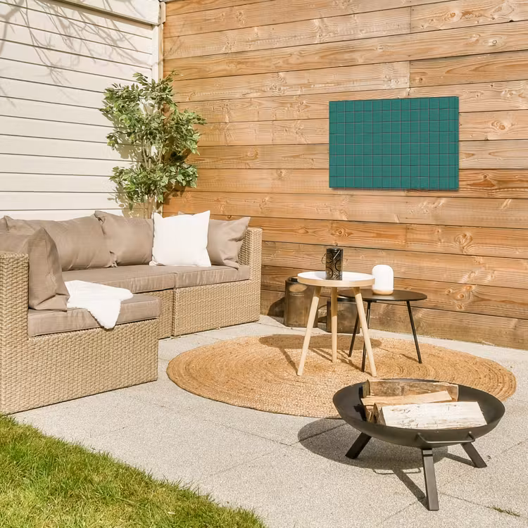Buiten canvas - Patroon - Patroon - Smaragd — 5