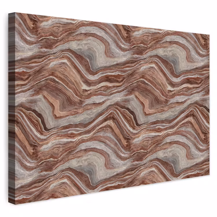 Buiten canvas - Patroon - Zandsteen - Travertijn — 1