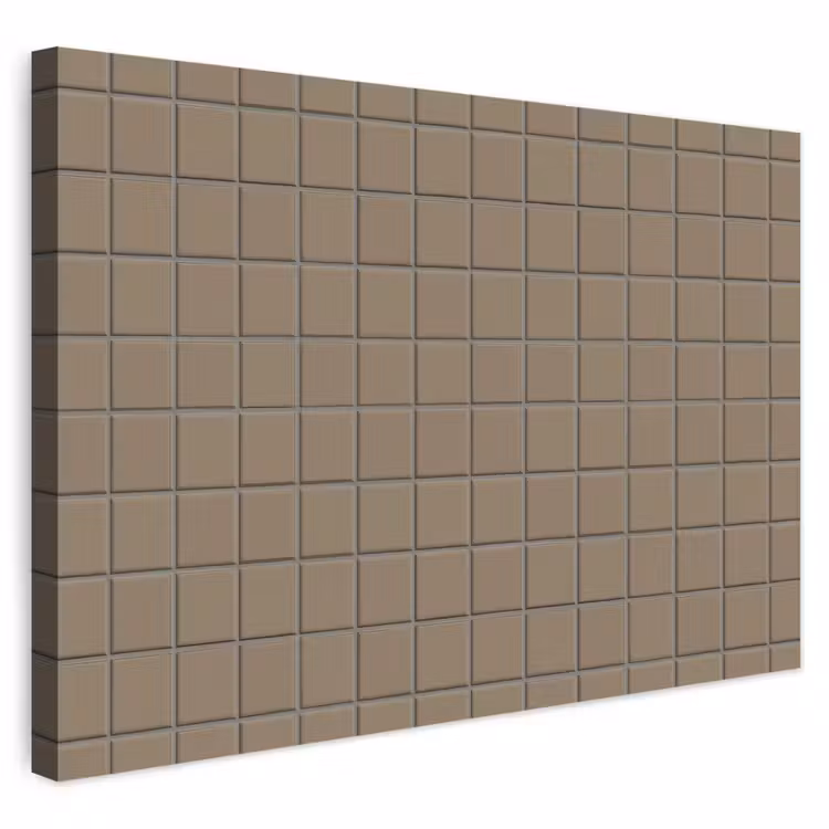 Buiten canvas - Tegel - Patroon - Taupe — 1