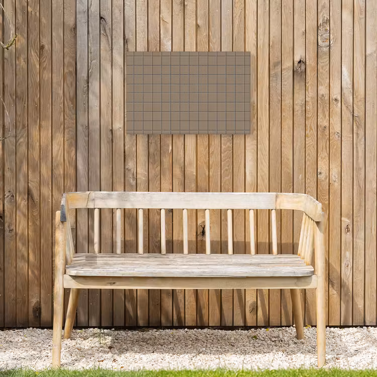 Buiten canvas - Tegel - Patroon - Taupe — 3