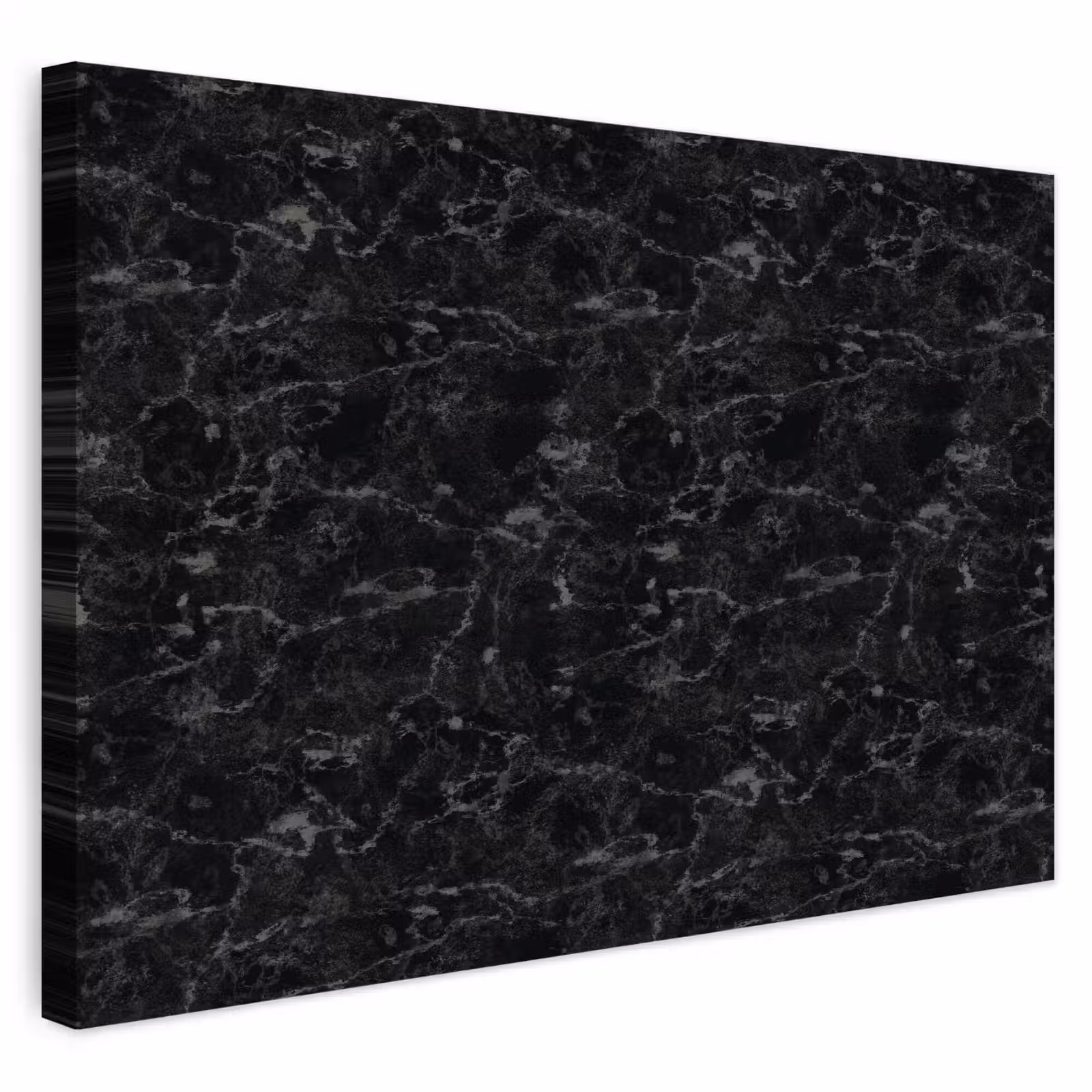 Buiten canvas - Marmer - Aders - Zwart — 1