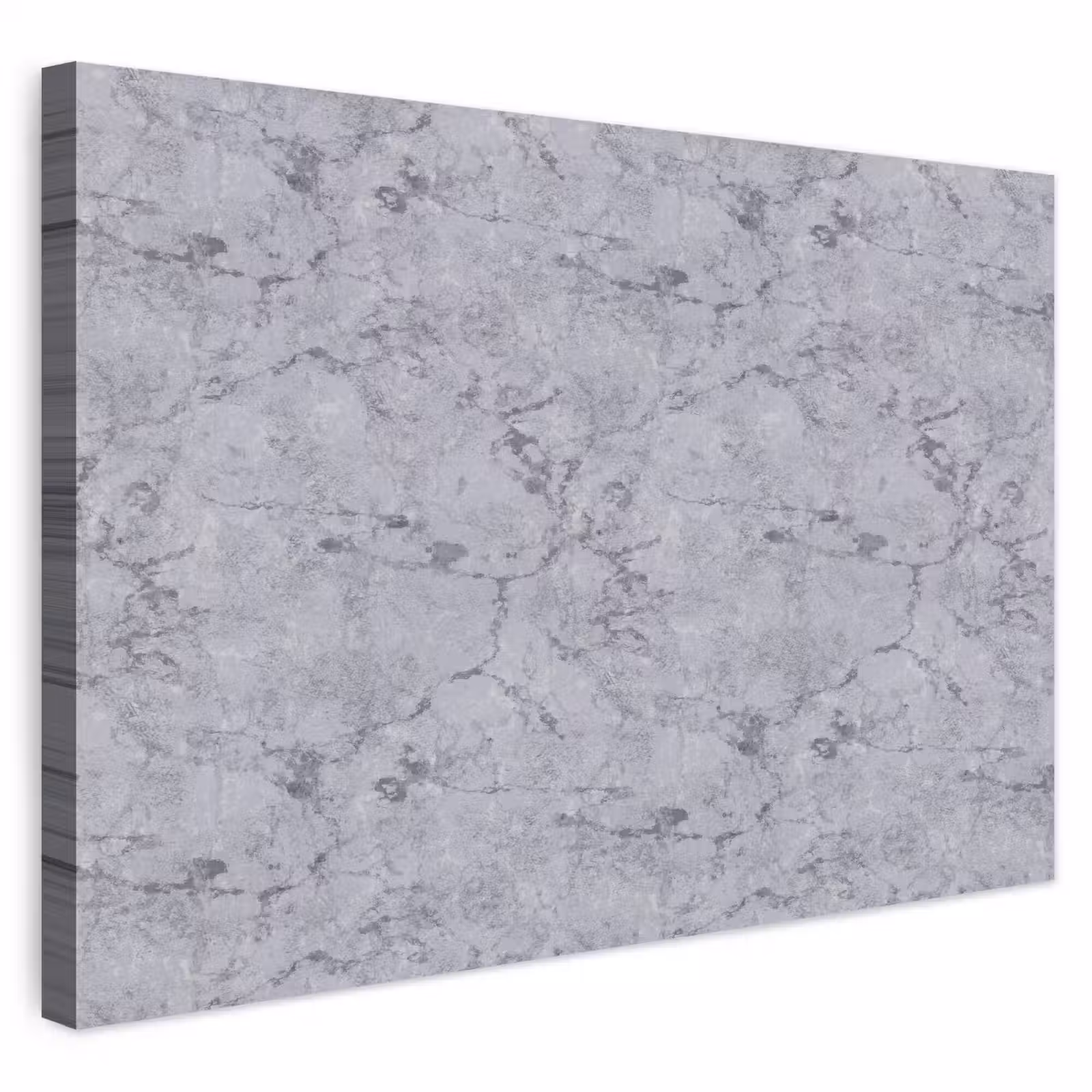 Buiten canvas - Marmerplaat - Patroon - Grijs — 1