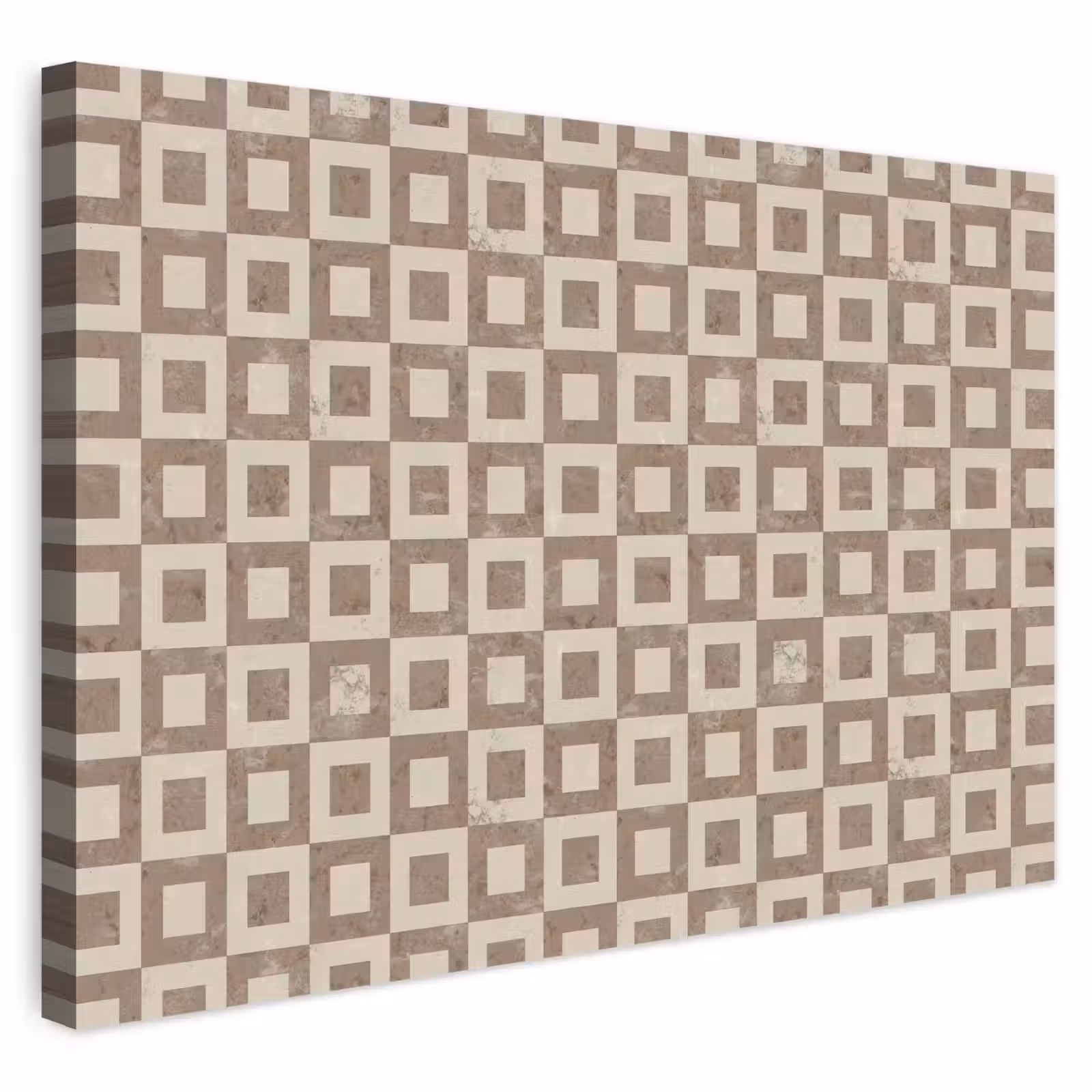 Buiten canvas - Patroon - Marmer - Beige — 1