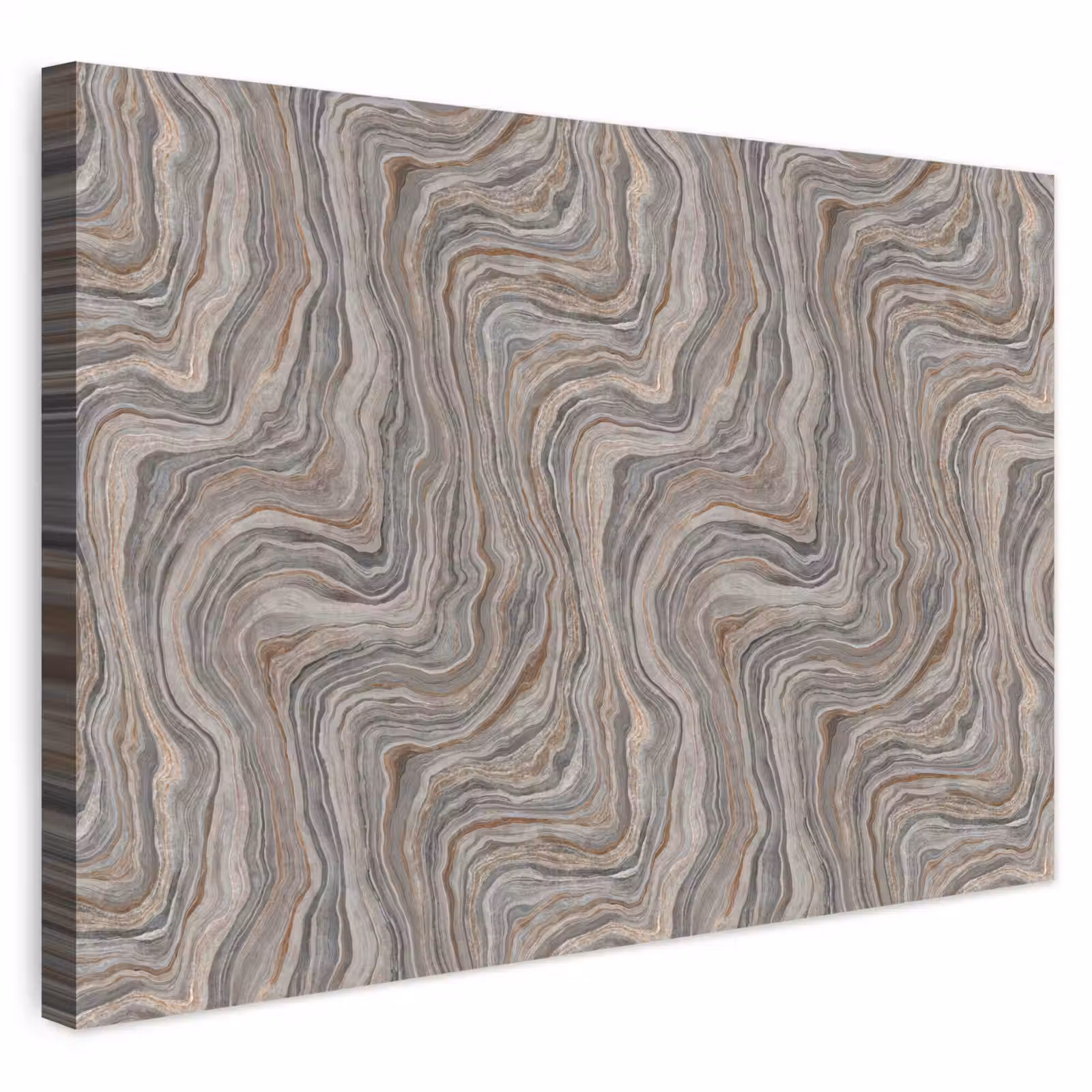 Buiten canvas - Patroon - Textuur - Grijs — 1